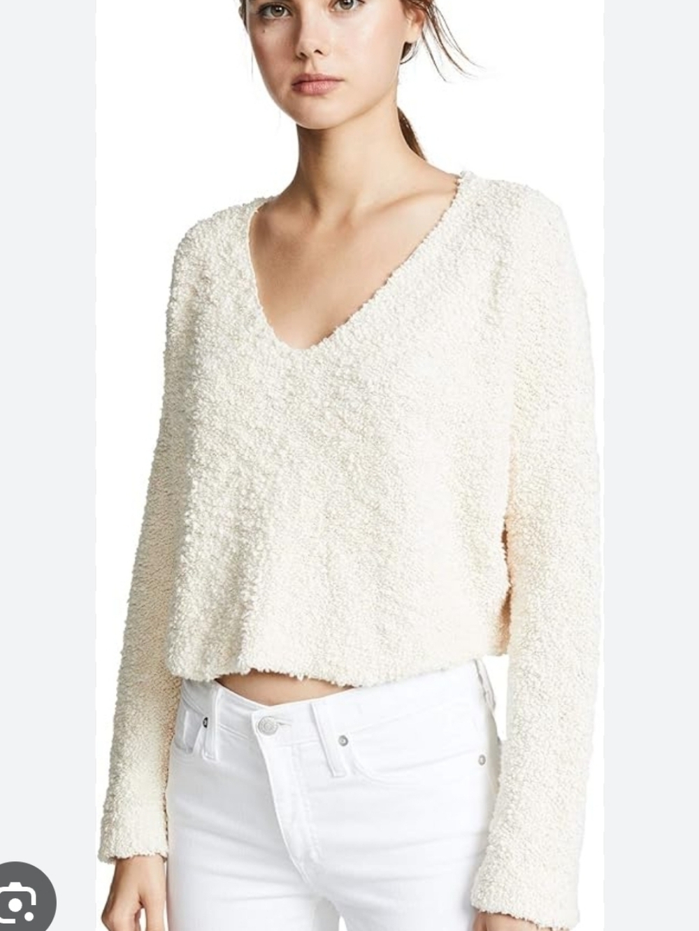 Free People Popcorn Pullover